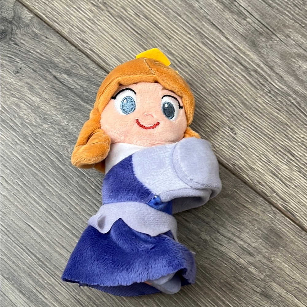 Princess Aurora Cutie Cuff with blue dress